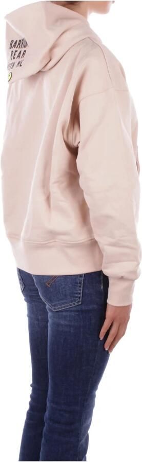 Barrow Zandkleurige Hoodie met Logo aan de Voorkant Beige Dames - Foto 4