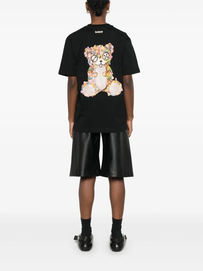 Barrow Zwart jersey T-shirt met logo-opdruk Black Heren - Foto 2