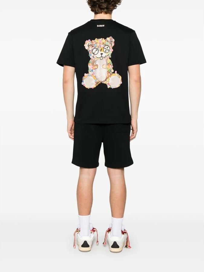 Barrow Zwart jersey T-shirt met logo-opdruk Black Heren - Foto 3