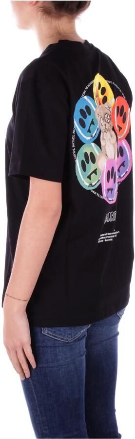 Barrow Zwarte Crew Neck T-shirt met Logo Black - Foto 8