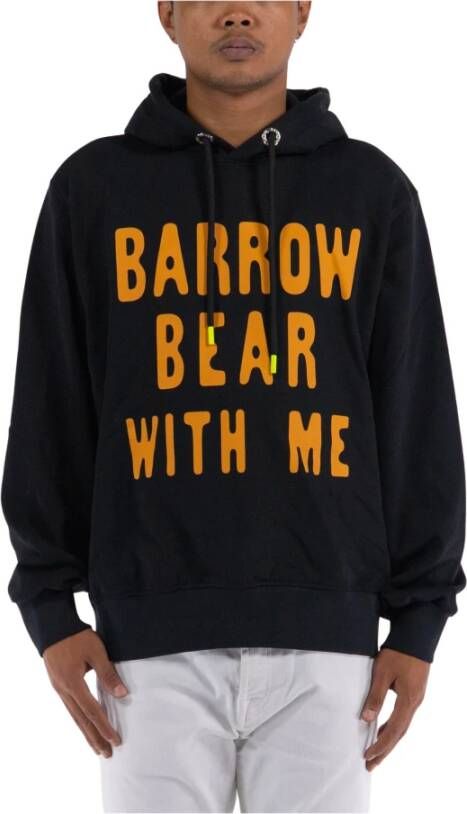 Barrow Bear With Me Hoodie Zwart Heren