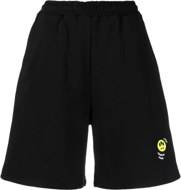 Barrow Casual katoenen shorts Black Unisex