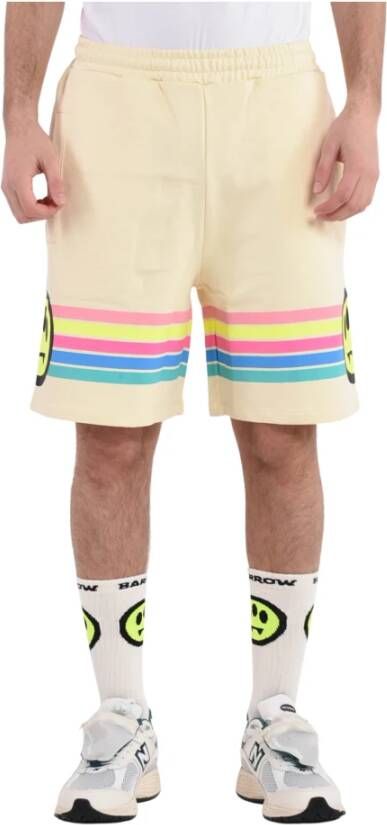 Barrow Lange shorts voor heren Comfortabel en stijlvol White Heren