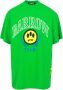Barrow Groene Oversize T-shirts en Polos Groen Heren - Thumbnail 1