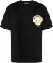 Barrow Katoenen T-shirt met voor- en achterprint Black Heren - Thumbnail 1