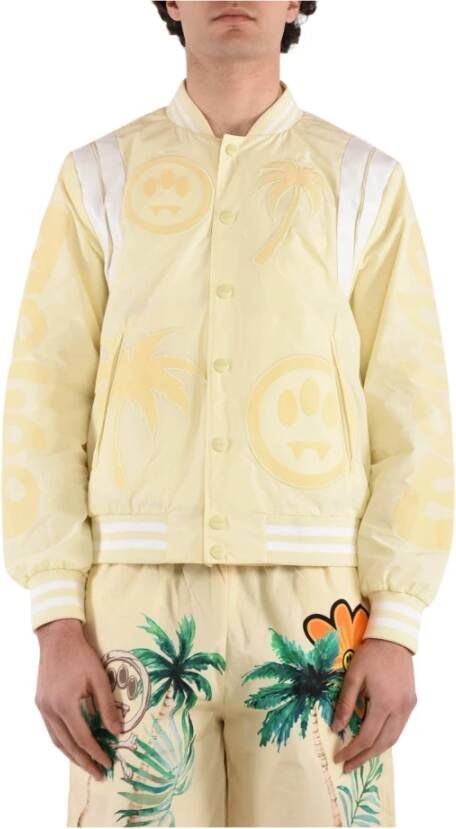 Barrow Katoenen parka en pufferjassen Beige Heren