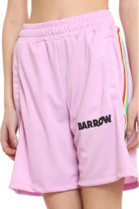 Barrow Rainbow Triacetate Shorts Roze Dames