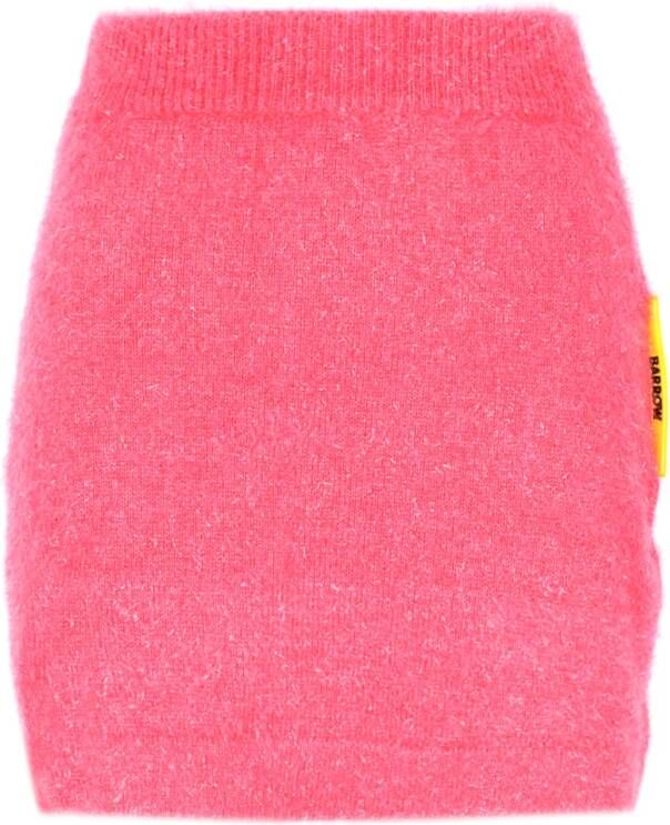 Barrow Rode reflecterende rok met elastische tailleband Roze Dames