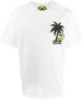 Barrow Stijlvol Logo Print Off-White T-Shirt White Heren - Thumbnail 3