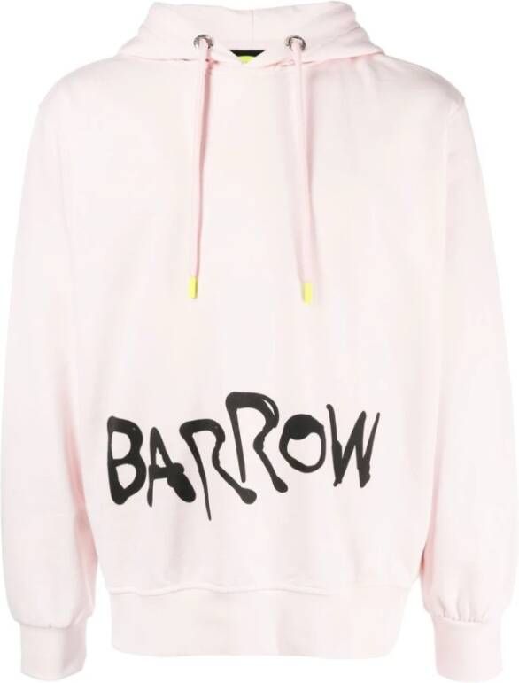 Barrow Stijlvolle hoodie voor mannen Roze Heren