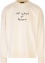 Barrow Unisex Katoenen Sweatshirts & Hoodies White Heren - Thumbnail 1