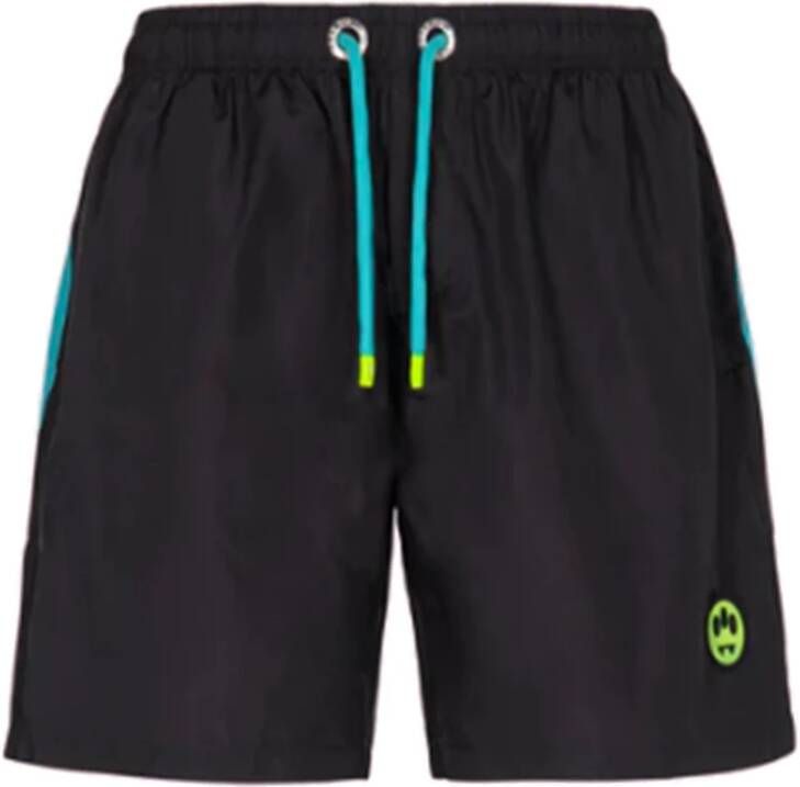 Barrow Logo Boxer Kostuum met Elastische Taille Zwart Heren