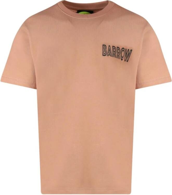 Barrow T-Shirt Beige Heren