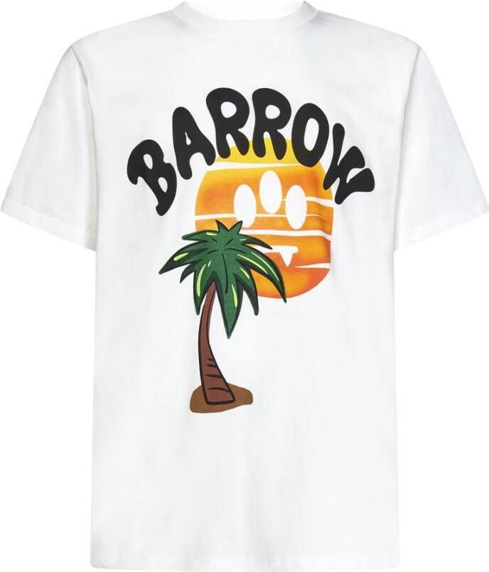 Barrow T-shirt Wit Heren
