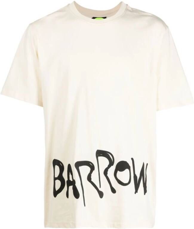 Barrow T-shirt Wit Heren