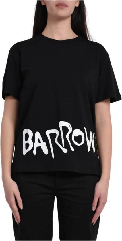 Barrow T-Shirts Zwart Unisex