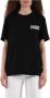 Barrow Katoenen T-shirt met korte mouwen en logo print Zwart Heren - Thumbnail 6