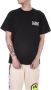 Barrow Katoenen T-shirt met korte mouwen en logo print Zwart Heren - Thumbnail 1