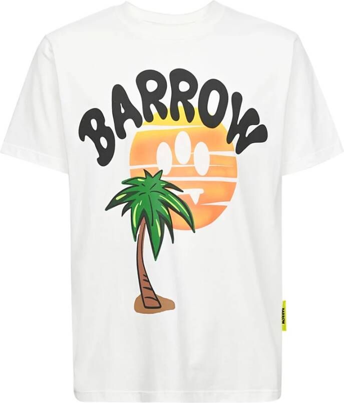 Barrow T-shirts en polos wit Heren