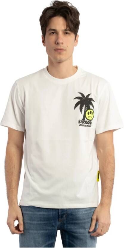 Barrow T-Shirts Wit Heren