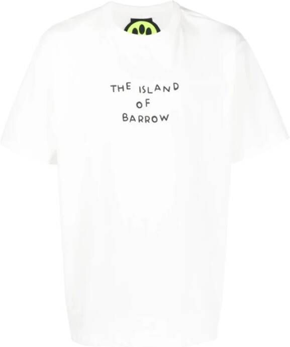 Barrow T-Shirts Wit Heren