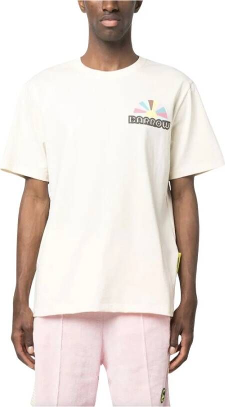 Barrow T-Shirts Wit Heren