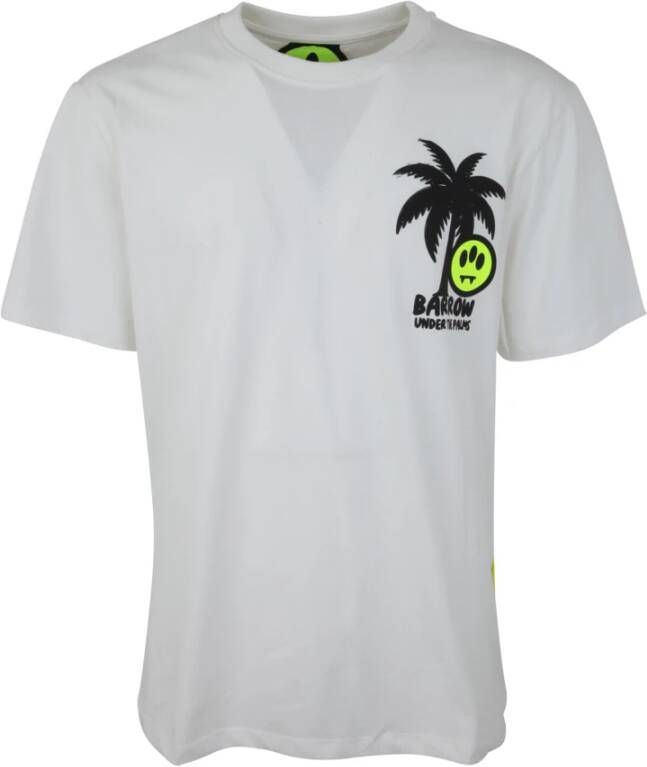 Barrow T-Shirts Wit Heren
