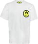 Barrow Bedrukt Crew-neck T-shirt Wit Heren - Thumbnail 3