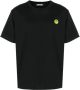 Barrow Logo Print Katoenen T-Shirt Black Dames - Thumbnail 1