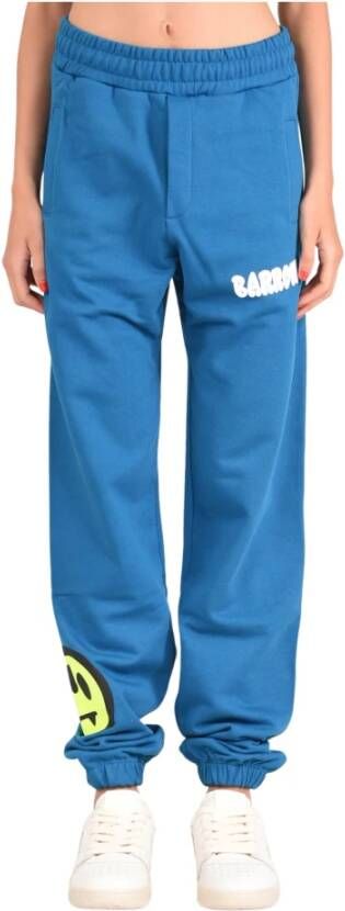 Barrow Katoenen sweatpants voor heren Blue Heren