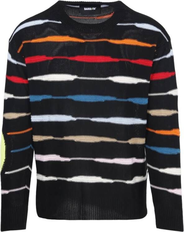 Barrow Multicolor Gebreide Trui met Regular Fit Meerkleurig Heren