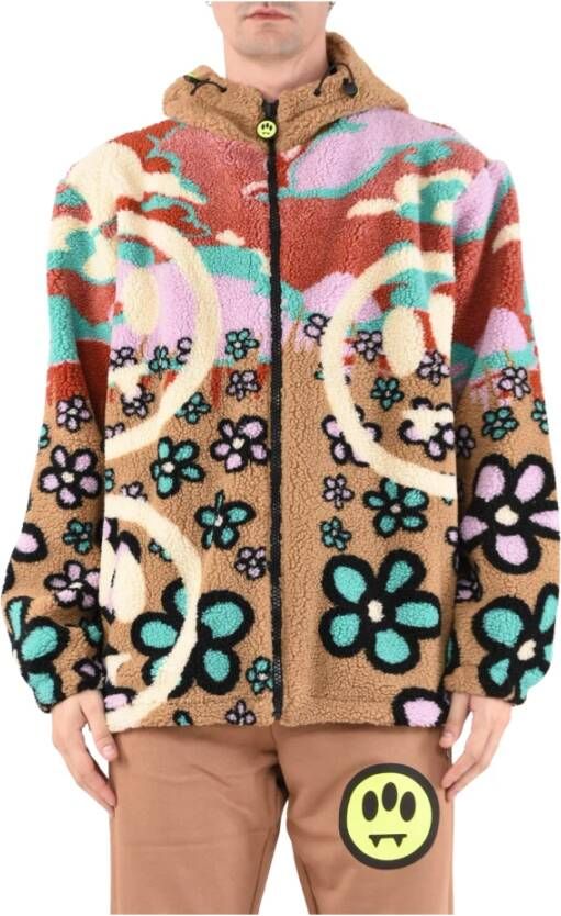 Barrow Volledige ritssluiting hoodie Bruin Heren