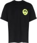 Barrow Zwart Katoenen T-Shirt met Maxi Logo Black - Thumbnail 1