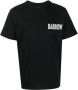 Barrow Katoenen T-shirt met korte mouwen en logo print Zwart Heren - Thumbnail 3