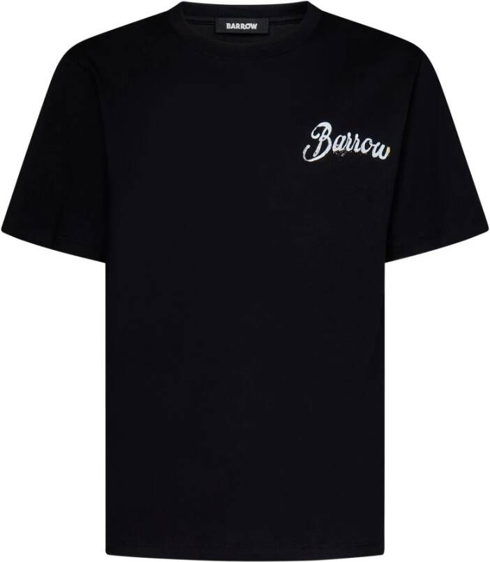 Barrow Zwarte T-shirts en Polos Zwart Unisex