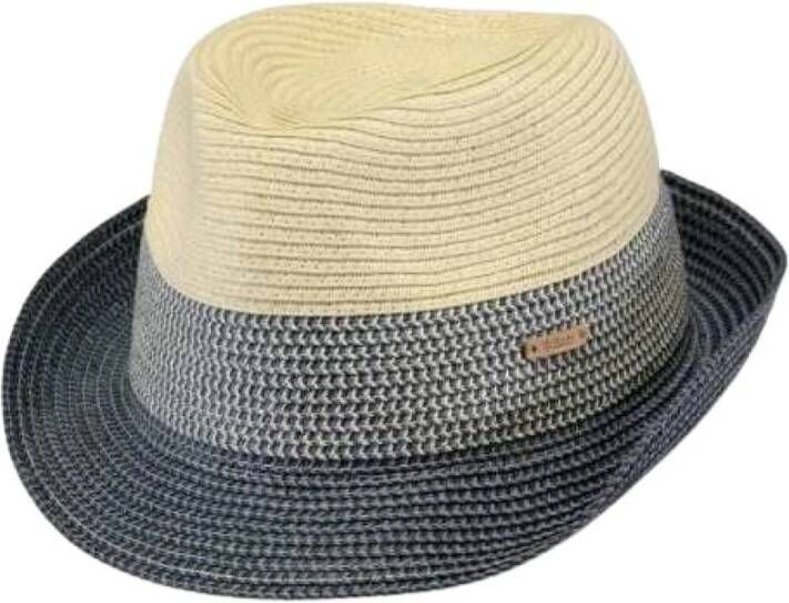 Barts Strohoed met labeldetail model 'Patrol'