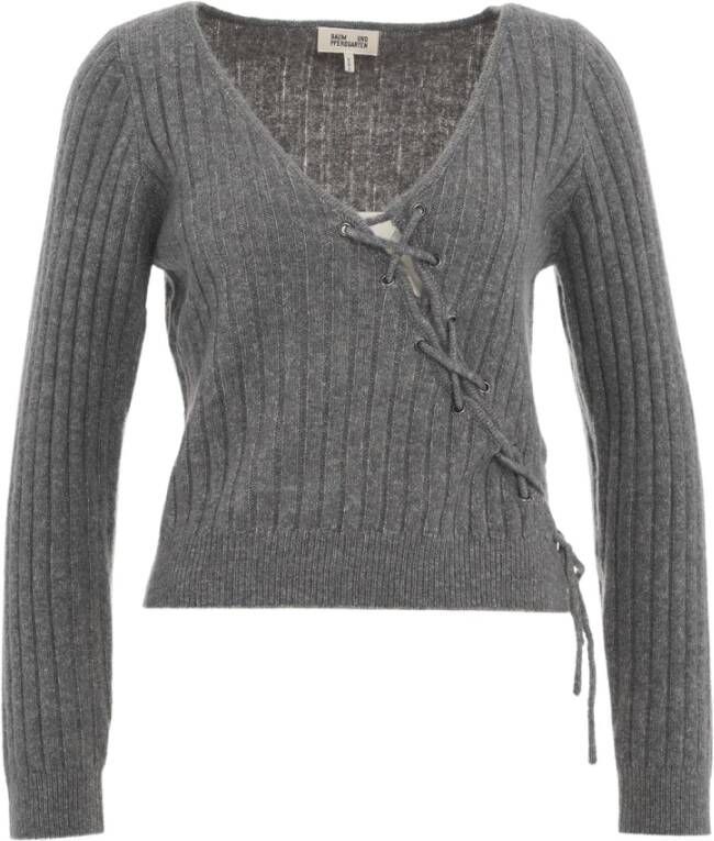 BAUM UND PFERDGARTEN Dameskleding Gebreide kleding Grijs Aw23 Gray Dames