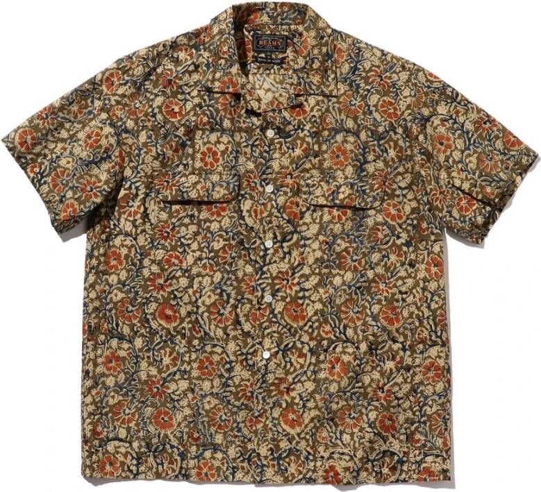 Beams Plus Short Sleeve Shirts Meerkleurig Heren