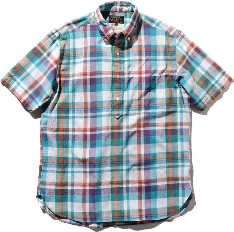 Beams Plus Short Sleeve Shirts Meerkleurig Heren