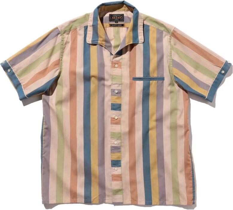 Beams Plus Short Sleeve Shirts Meerkleurig Heren