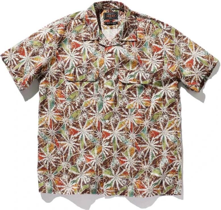 Beams Plus Short Sleeve Shirts Meerkleurig Heren