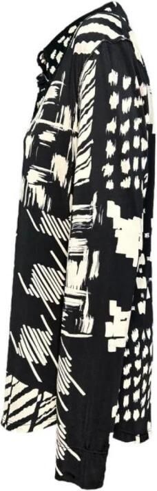 Beatrice .b Polyester Shirt Patroon Black Dames - Foto 2
