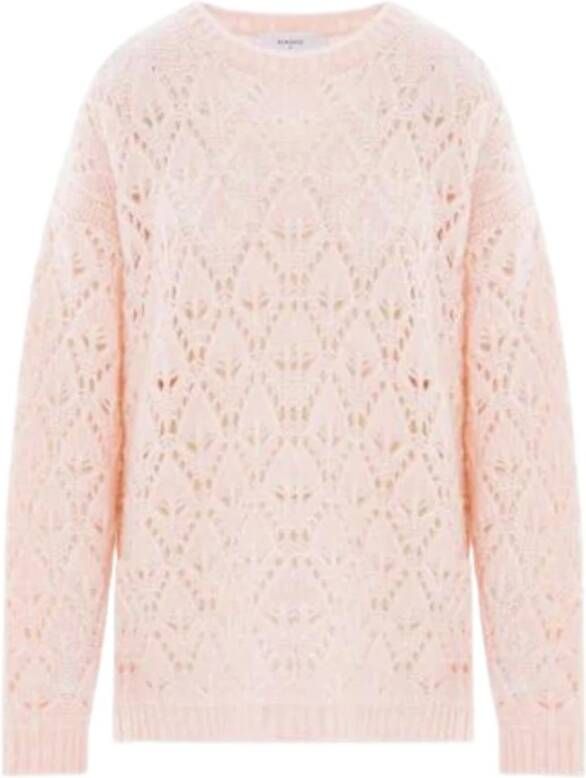 Beatrice .b Round-neck Knitwear Roze Dames