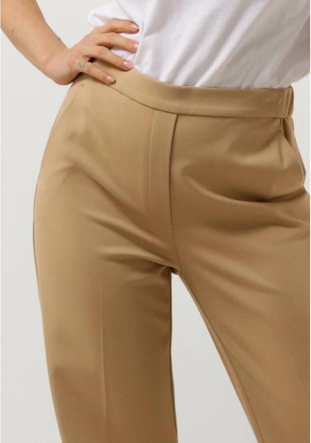 Beaumont Flared Dames Broek Charlie Zand Beige Dames