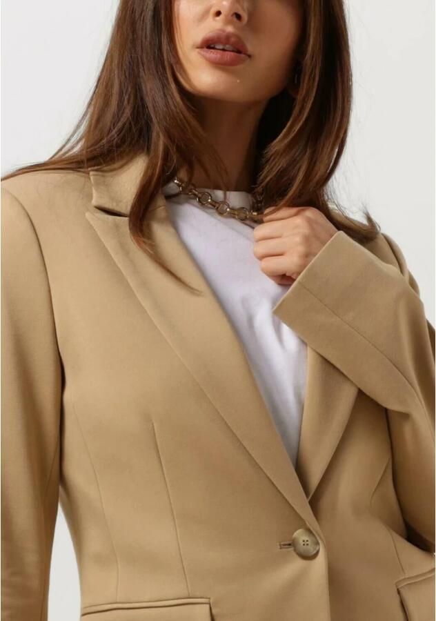 Beaumont Tatum Dames Blazers in Zandkleur Beige Dames