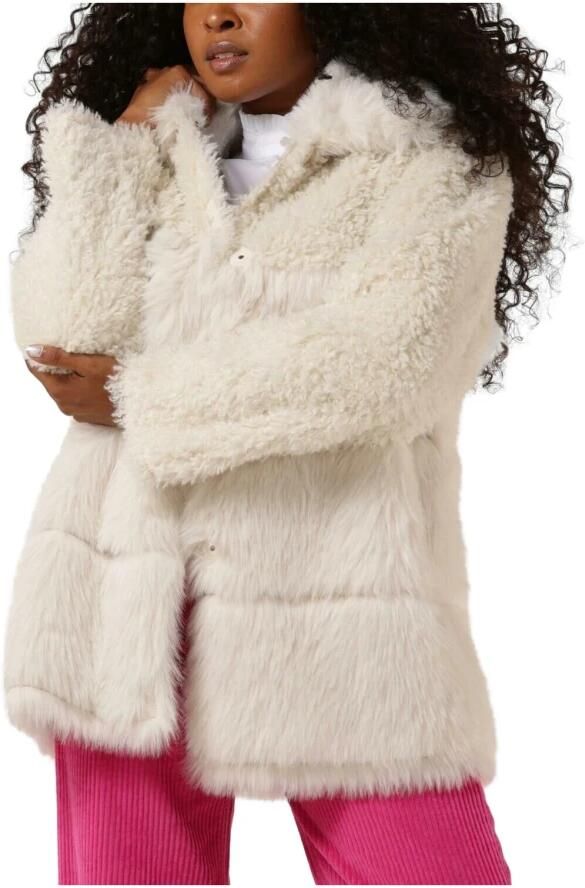 BEAUMONT Dames Jassen Soft Fur Mix Jacket Creme