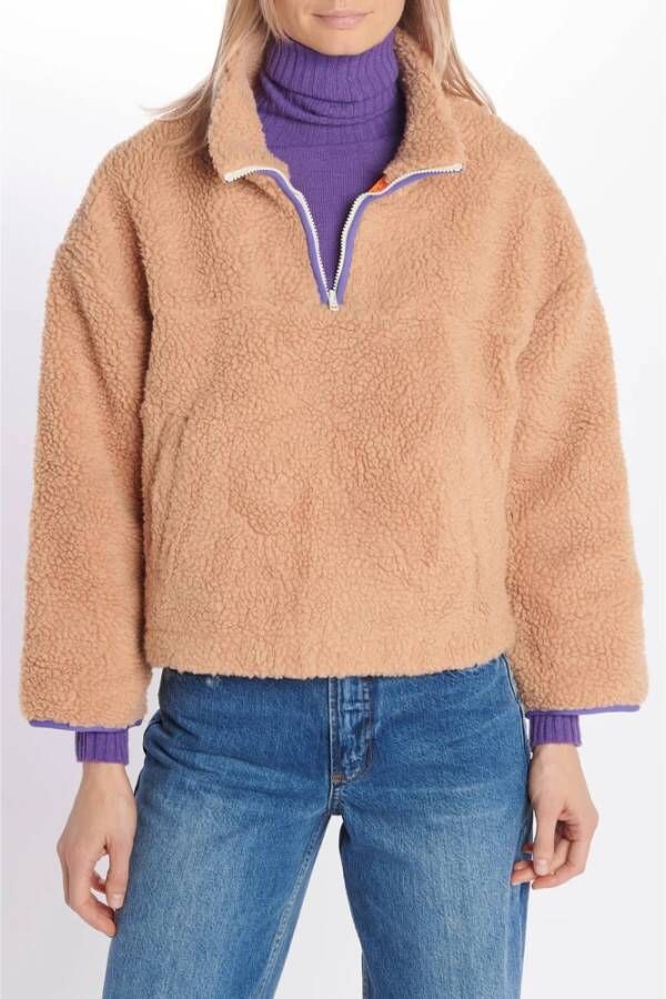 Bellerose Fleece jassen Beige Dames