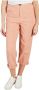 Bellerose Nude Katoen Linnen Straight Leg Broek Orange Dames - Thumbnail 1