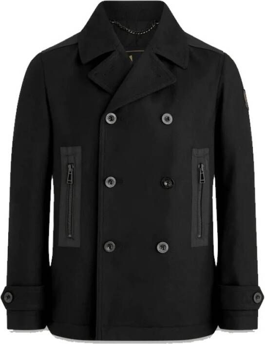 Belstaff Astern Jas Zwart-48 Zwart Heren