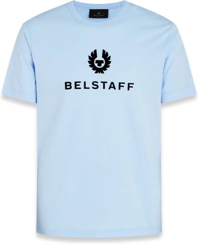 Belstaff Blauwe Stijlvolle en Comfortabele T-shirts en Polos Blauw Heren